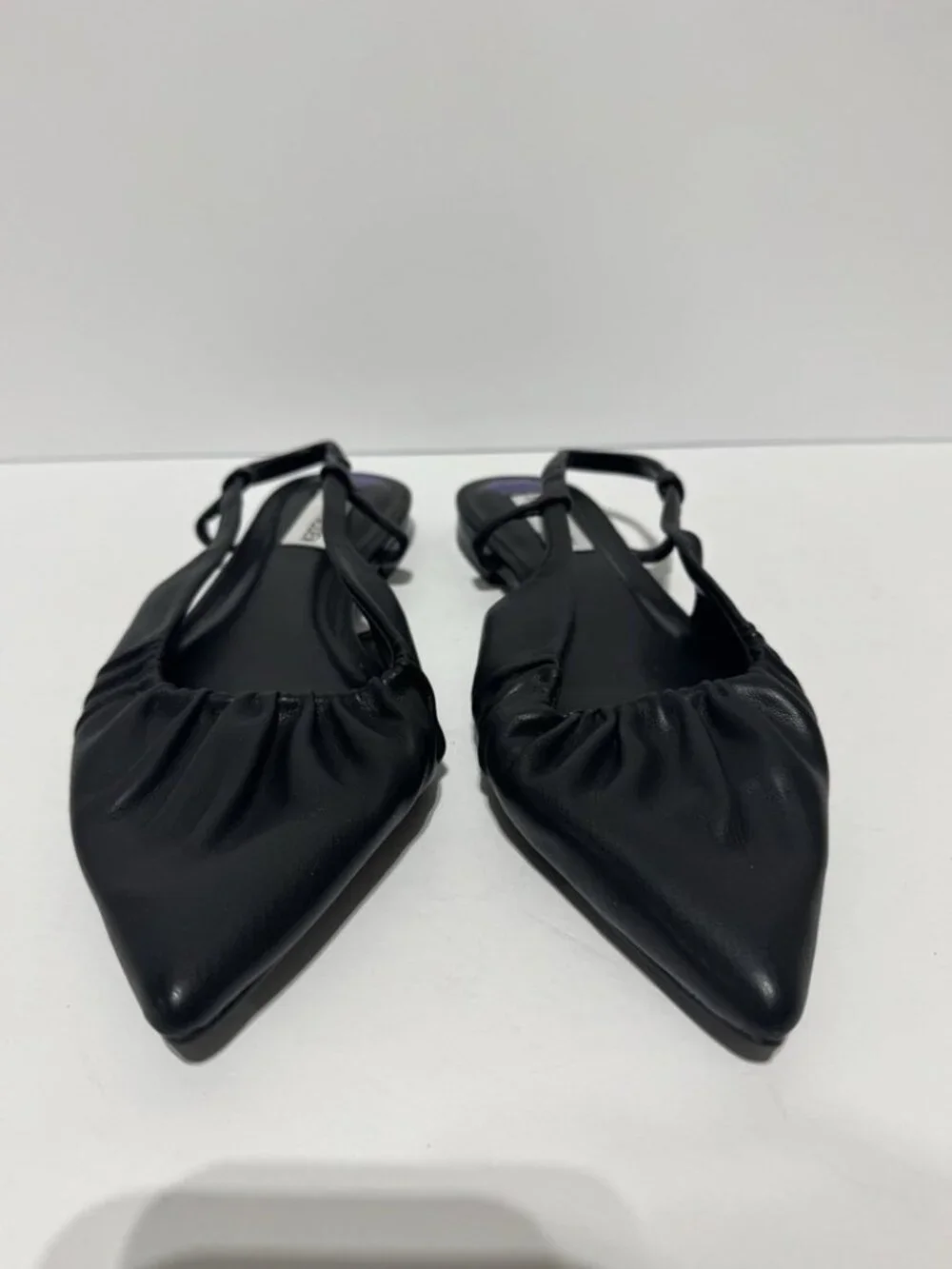 Steve Madden Womens Trixx Flat Black Size 8.5 M - Picture 3 of 5